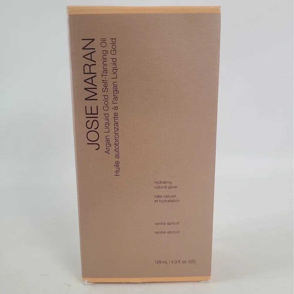 Josie Maran Argan Liquid Gold Self Tanning Oil Vanilla Apricot 4.3 oz